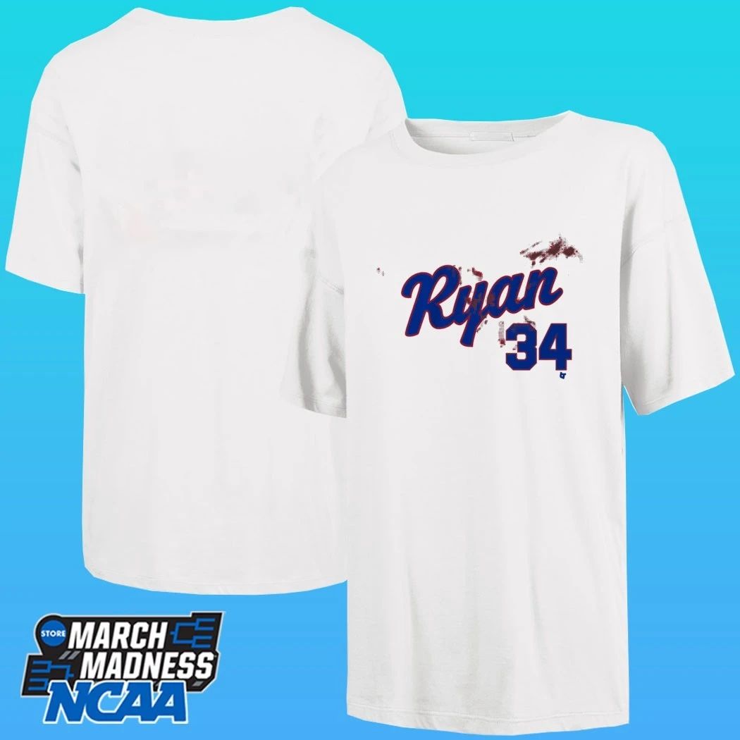 Nolan Ryan 34 Bloody Shirt