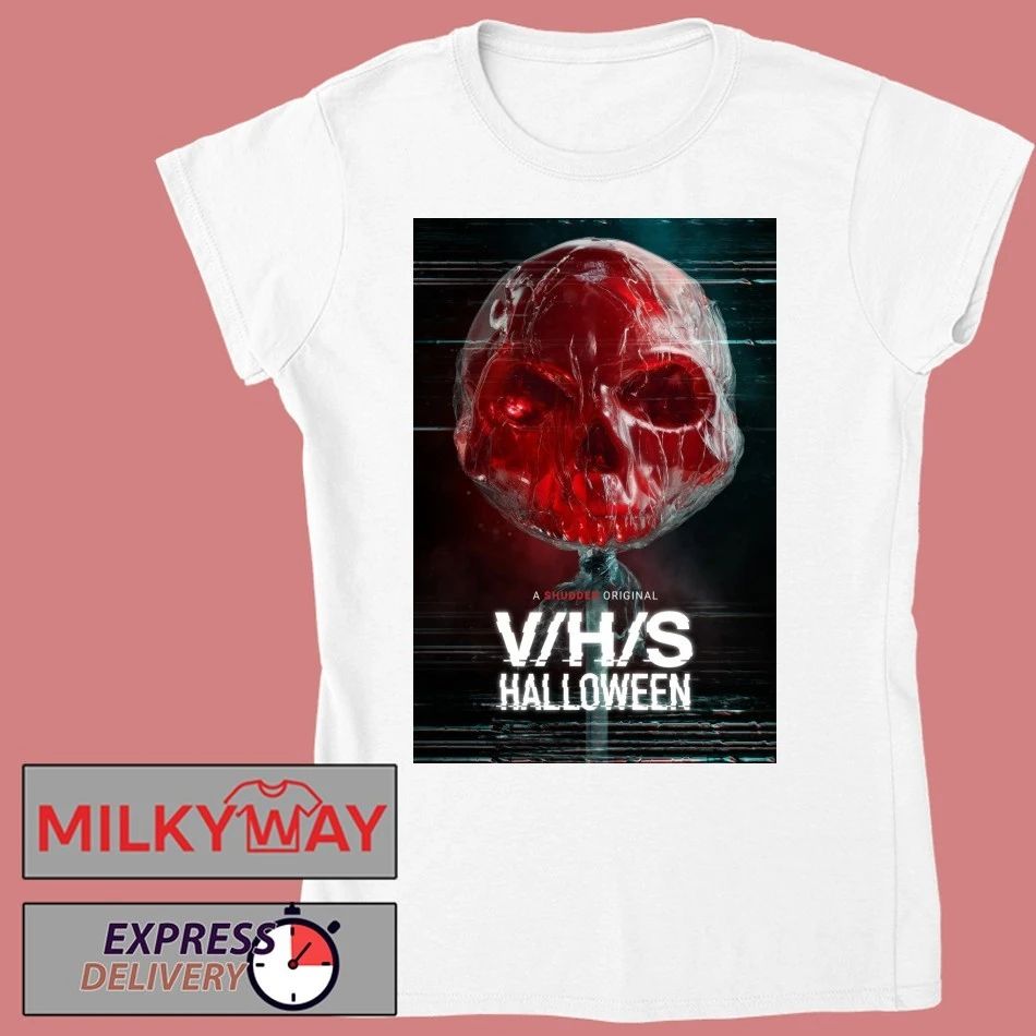 VHS Halloween A Shudder Original Official Poster On October 3 2025 shirt