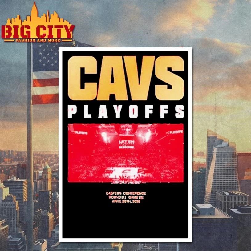 Cavs Playoffs Cleveland Cavaliers Basketball 2026 Nba Playoffs Shirt