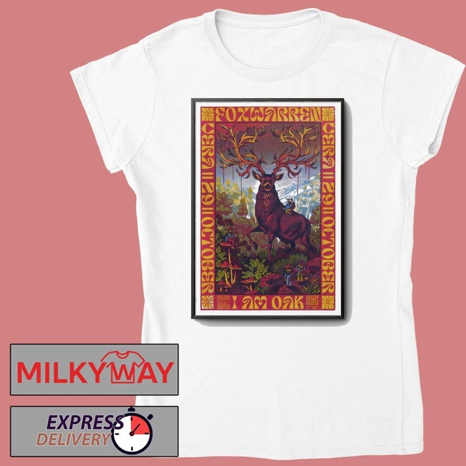 Foxwarren Concert Vera Groningen Show Oct 29 2025 Poster shirt