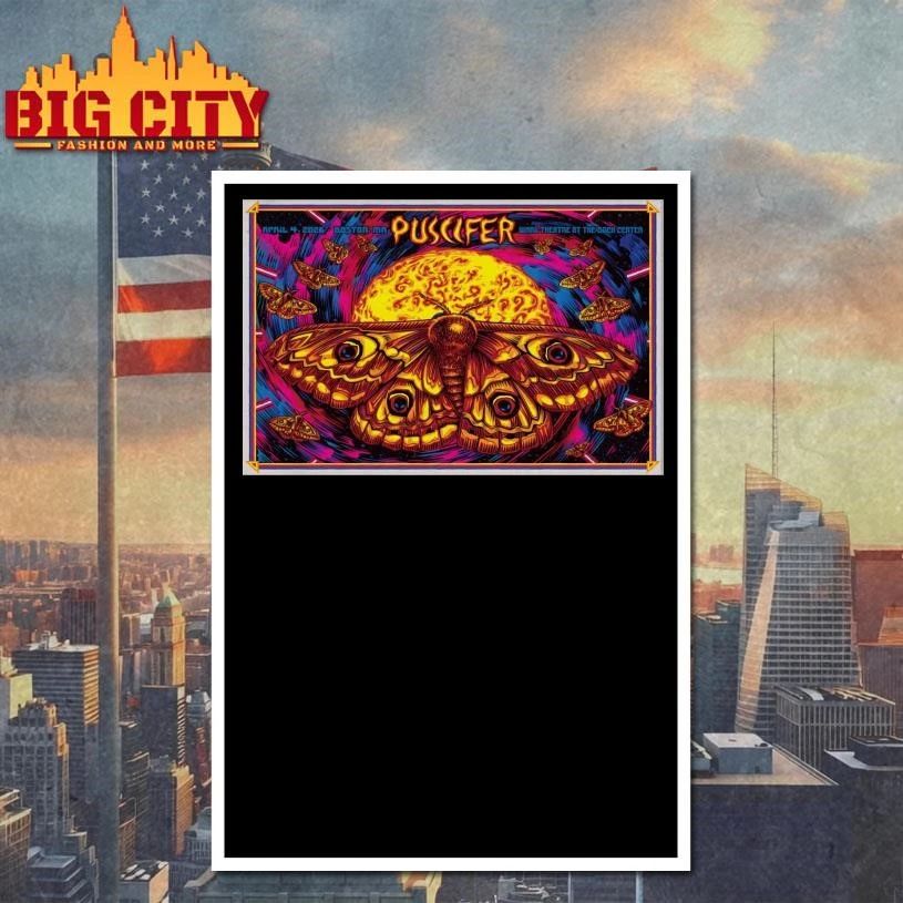 Puscifer Tour Boston MA On Apr 4 2026 Poster Shirt