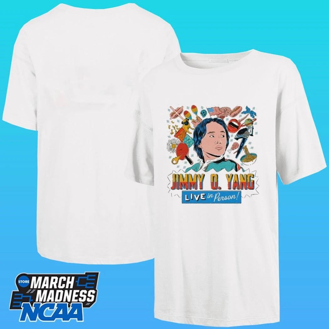 Jimmy O. Yang Live In Person Cartoon Shirt