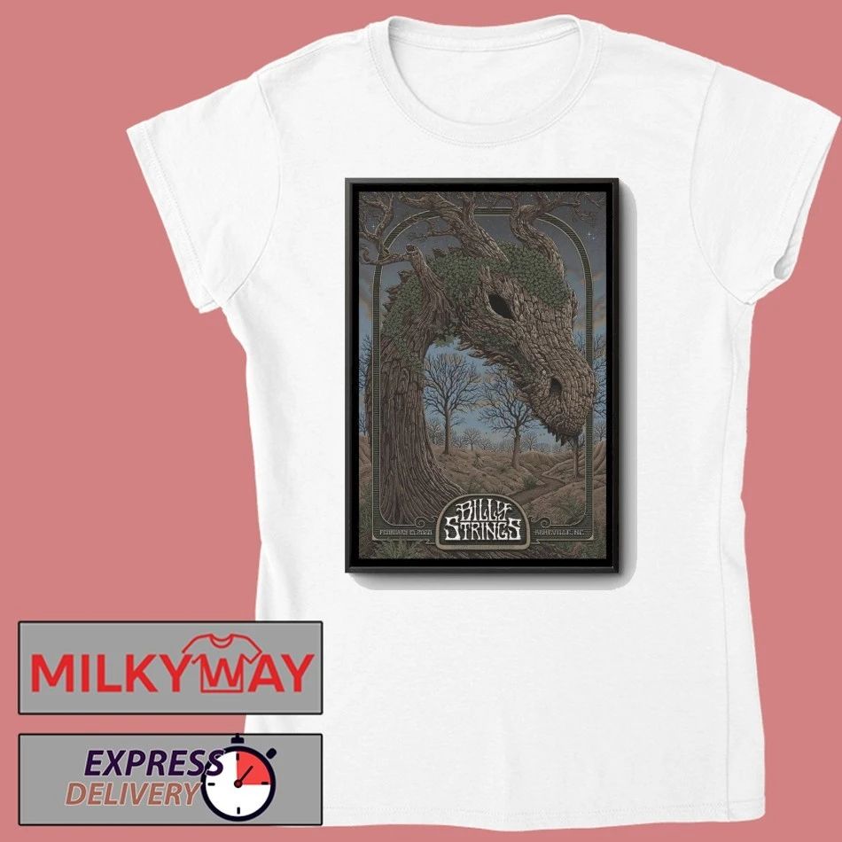Billy Strings Feb 13 2026 ExploreAsheville.com Arena In Asheville NC Poster shirt
