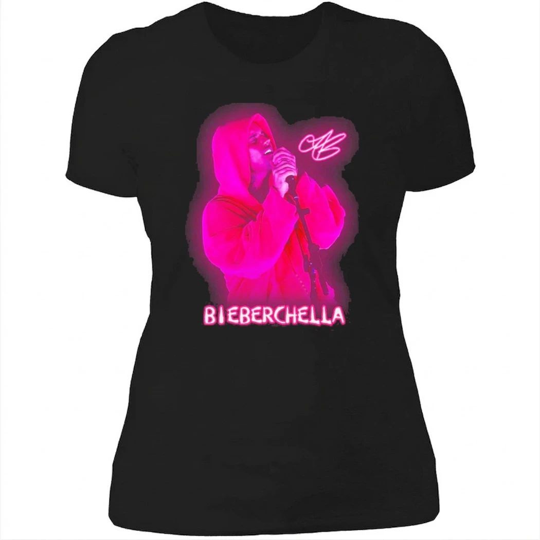Justin Bieberchella Iconic signature graphic shirt