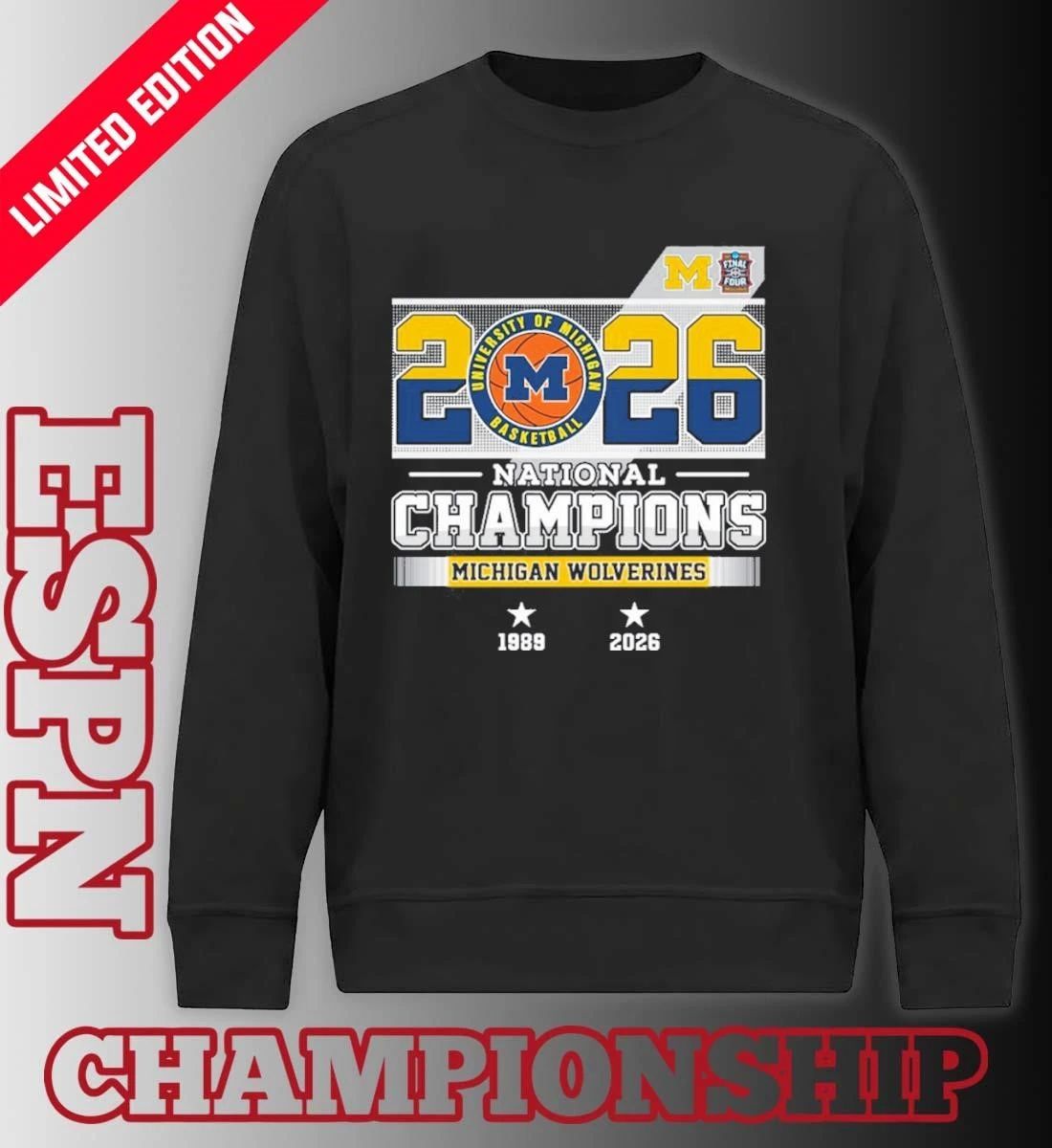 Michigan Basketball National Champions 1989, 2026 Shirt