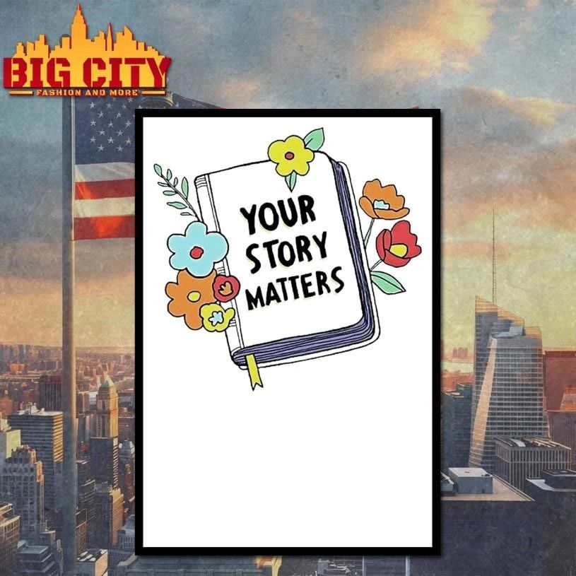 Your Story Matters Book Shirt