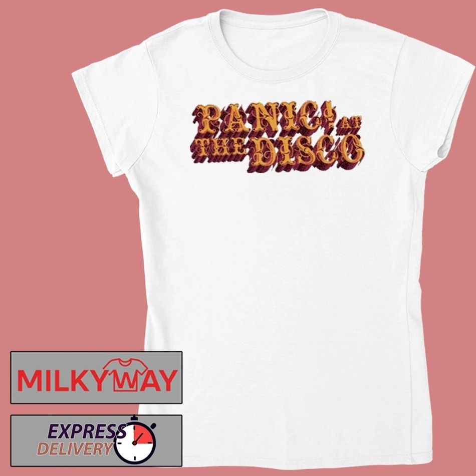 Panic At The Disco White Logo shirt
