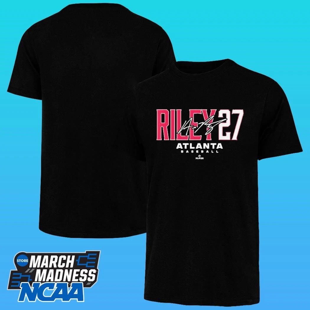 Name Number City Austin Riley 27 Atlanta Baseball Mlbpa Shirt