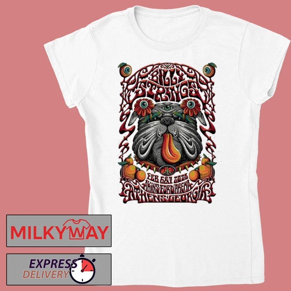 Billy Strings Feb 6-7 2026 Akins Ford Arena In Athens GA Shirt