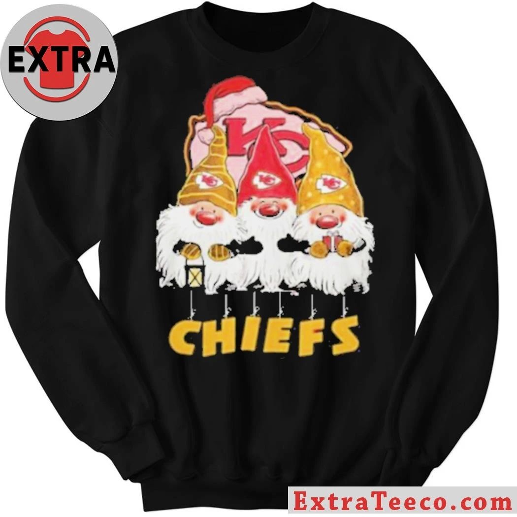 Kansas City Chiefs Gnomes Christmas Shirt