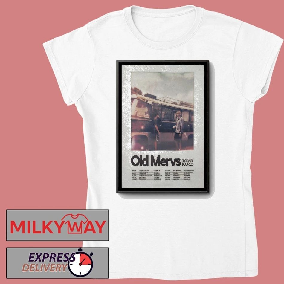 Old Mervs Regional Tour 26 Poster shirt