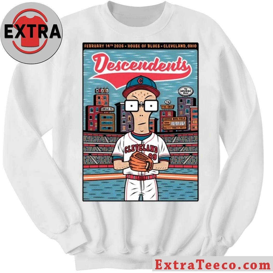 Descendents In Cleveland OH On Feb 14 2026 Shirt