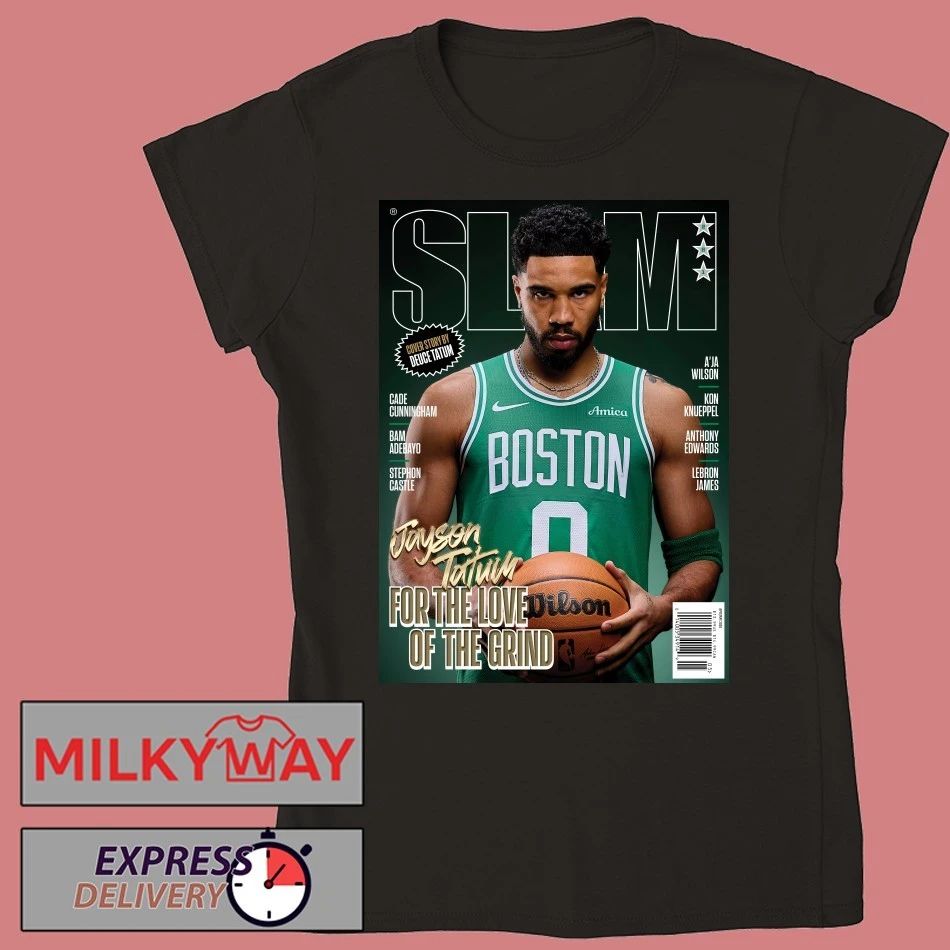 Jason Tatum On Slam 261 Magazine Boston Celtics shirt