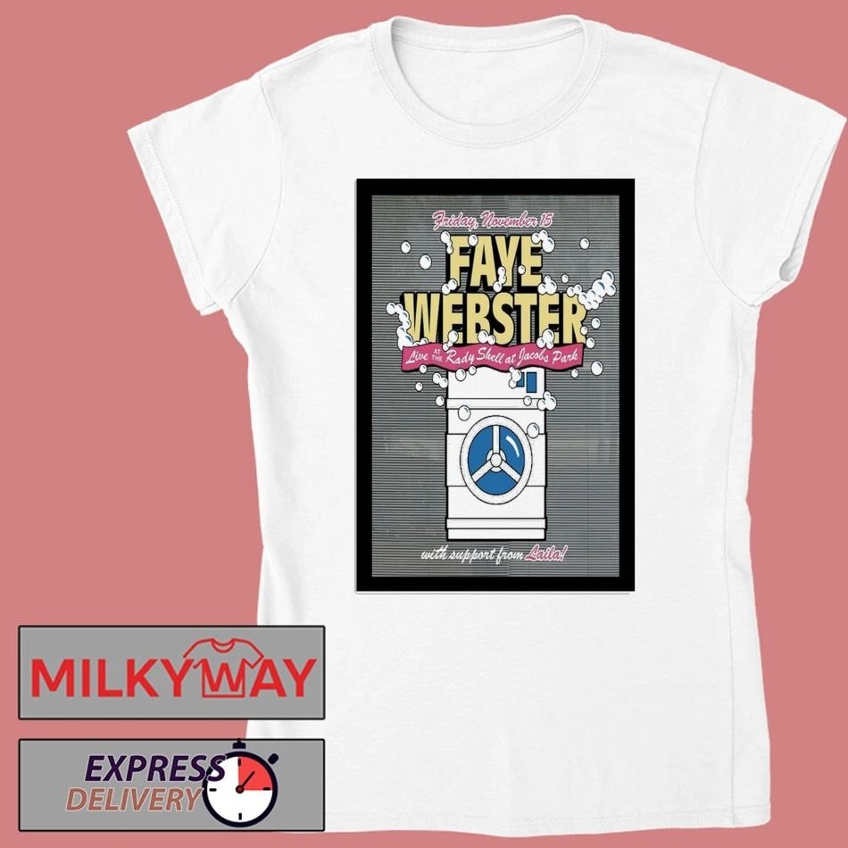 November 15 faye webster live at the rady shell at jacobs park poster shirt