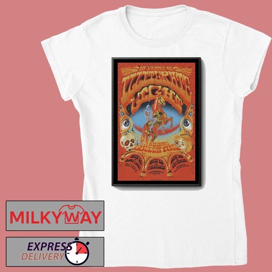 Illiterate Light Tour Virginia 2025 Poster shirt