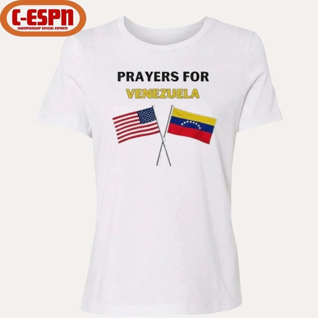Prayer For Venezuela No War On Venezuela Shirt