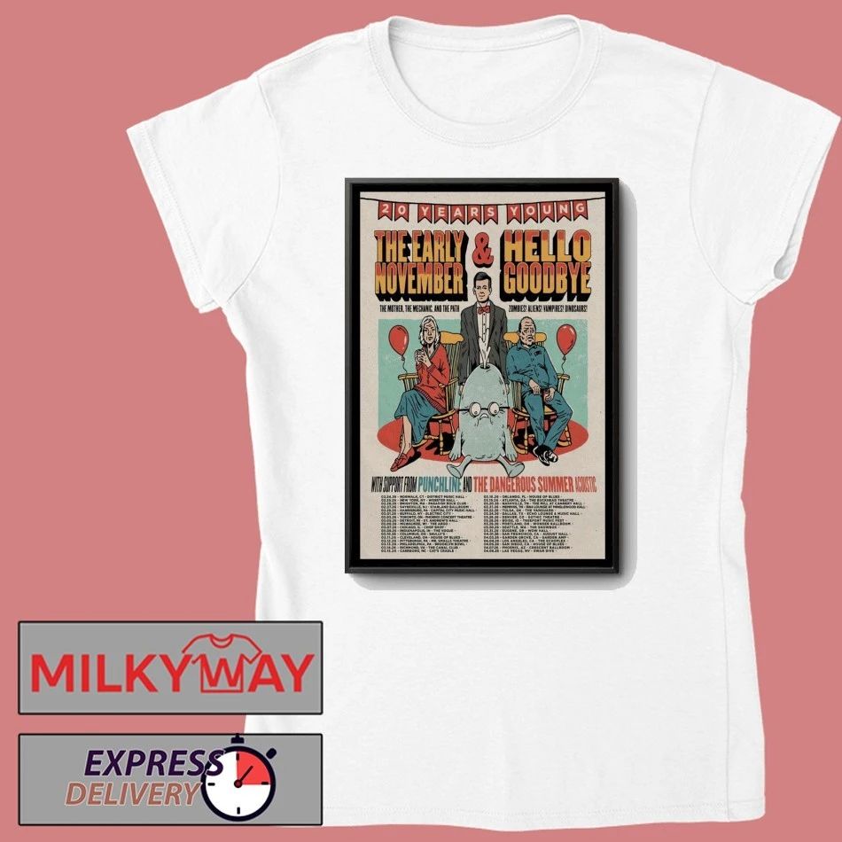The Early November 20 Years of The Mother, The Mechanic, and The Path Poster shirt