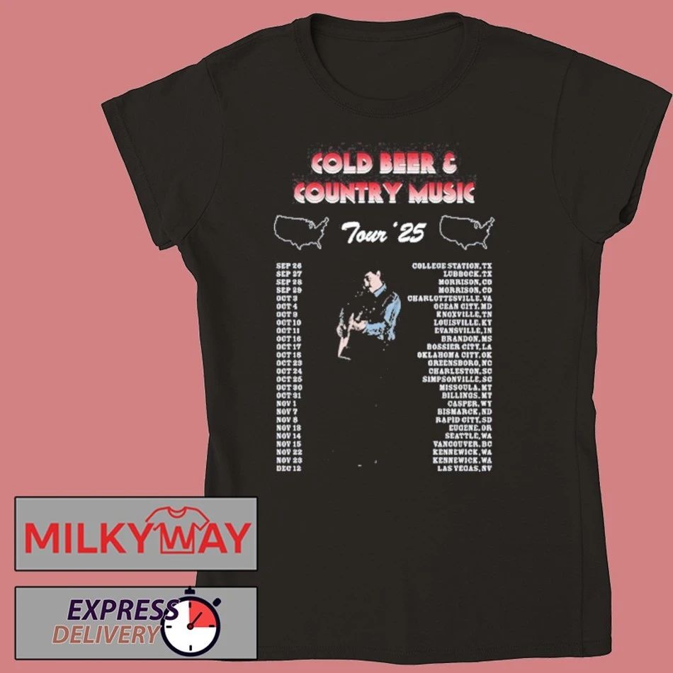 Zach Top USA Tour 2025 T-Shirt