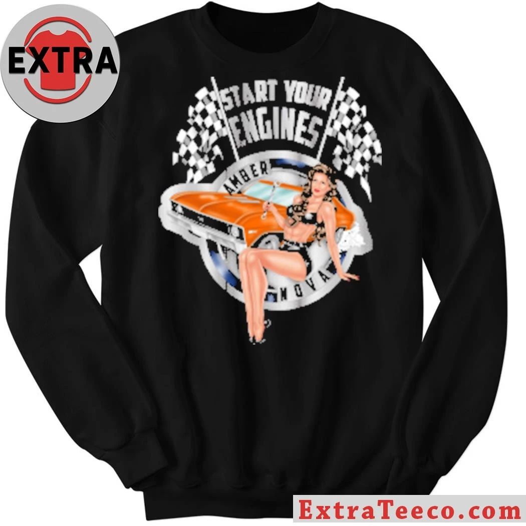 Original Garage Bombshell Start Your Engines Shirt