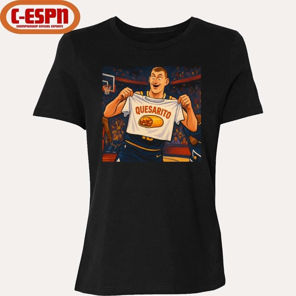 Nikola Jokić with Quesarito Shirt