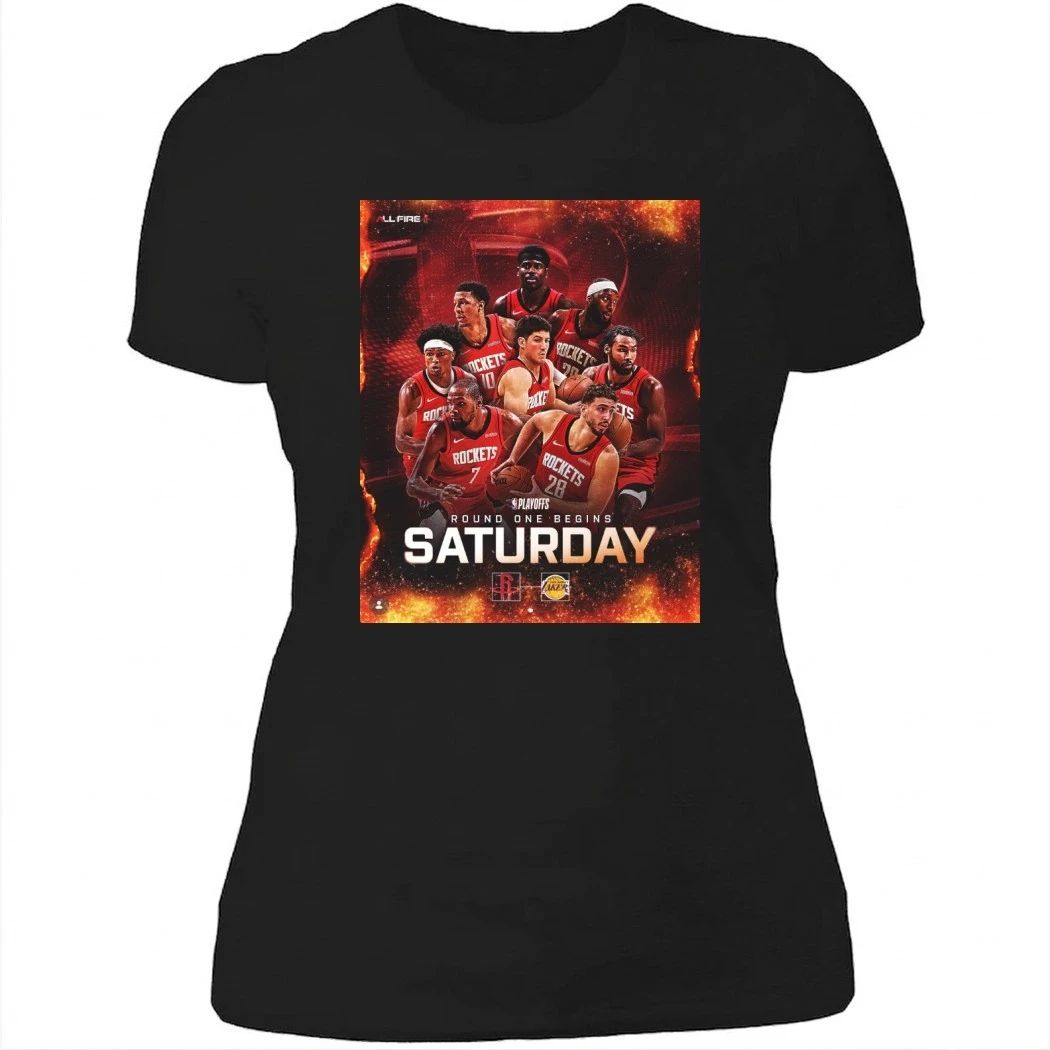 Rockets Vs Lakers Playoffs Round One Begins Saturday Shirt