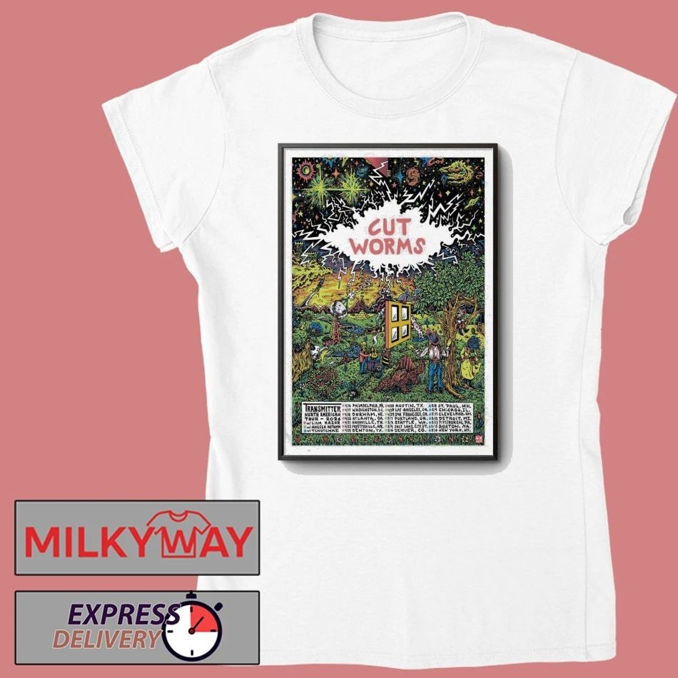 Poster Cut Worms Apr 16 2026 Philadelphia shirt