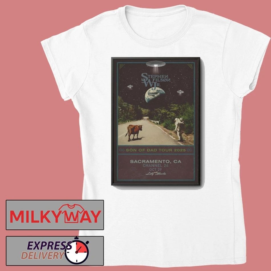 Stephen Wilson JR. 10 29 2025 Sacramento, CA Poster shirt