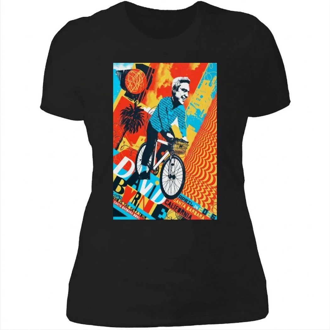 David Byrne Santa Barbara CA 4-14-2026 Shirt