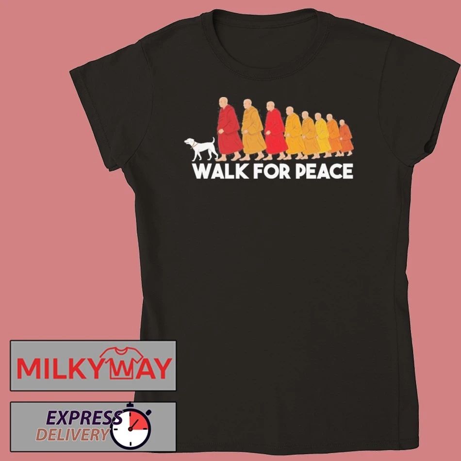 Walk For Peace Monk Shirt