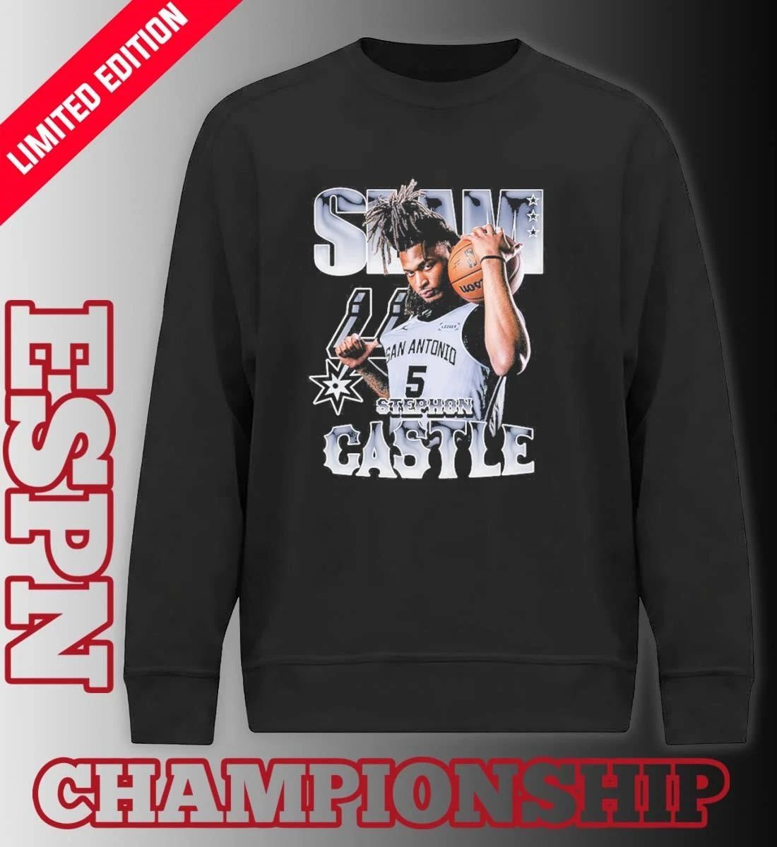 SLAM Stephon Castle San Antonio Spurs Shirt