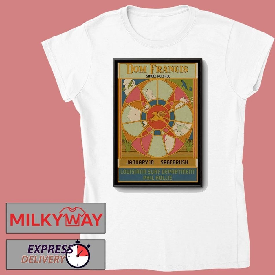 Dom Francis Sagebrush in Austin TX Jan 10 2026 Poster shirt