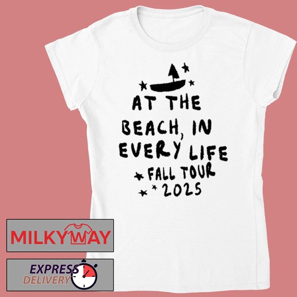 Gigi Perez At The Beach In Every Life Tour 2025 shirt