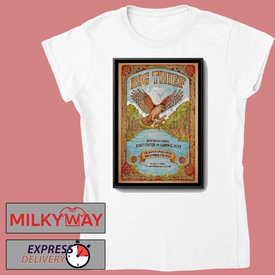 Big Thief Wimberley, Texas 2025 Poster shirt