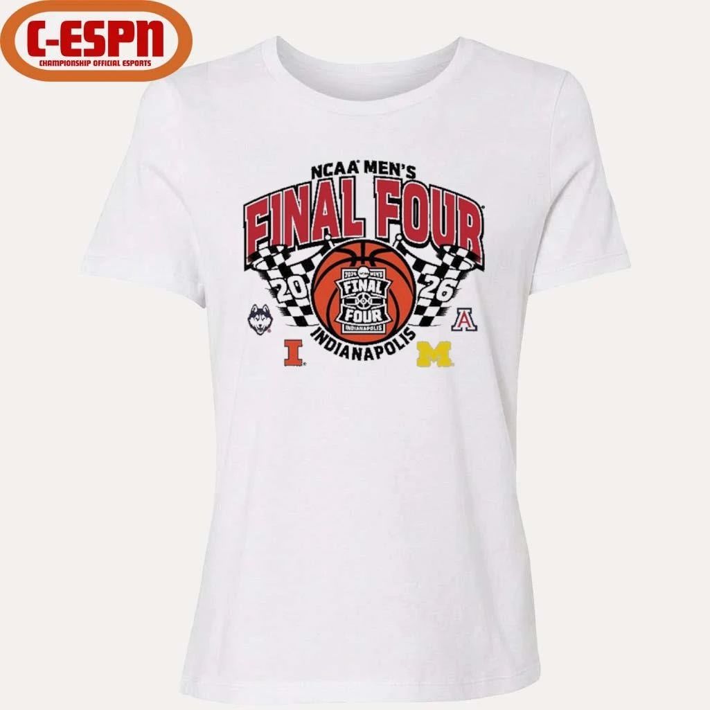 NCAA 2026 Men’s Final Four Fast Sync Four Team T-Shirt