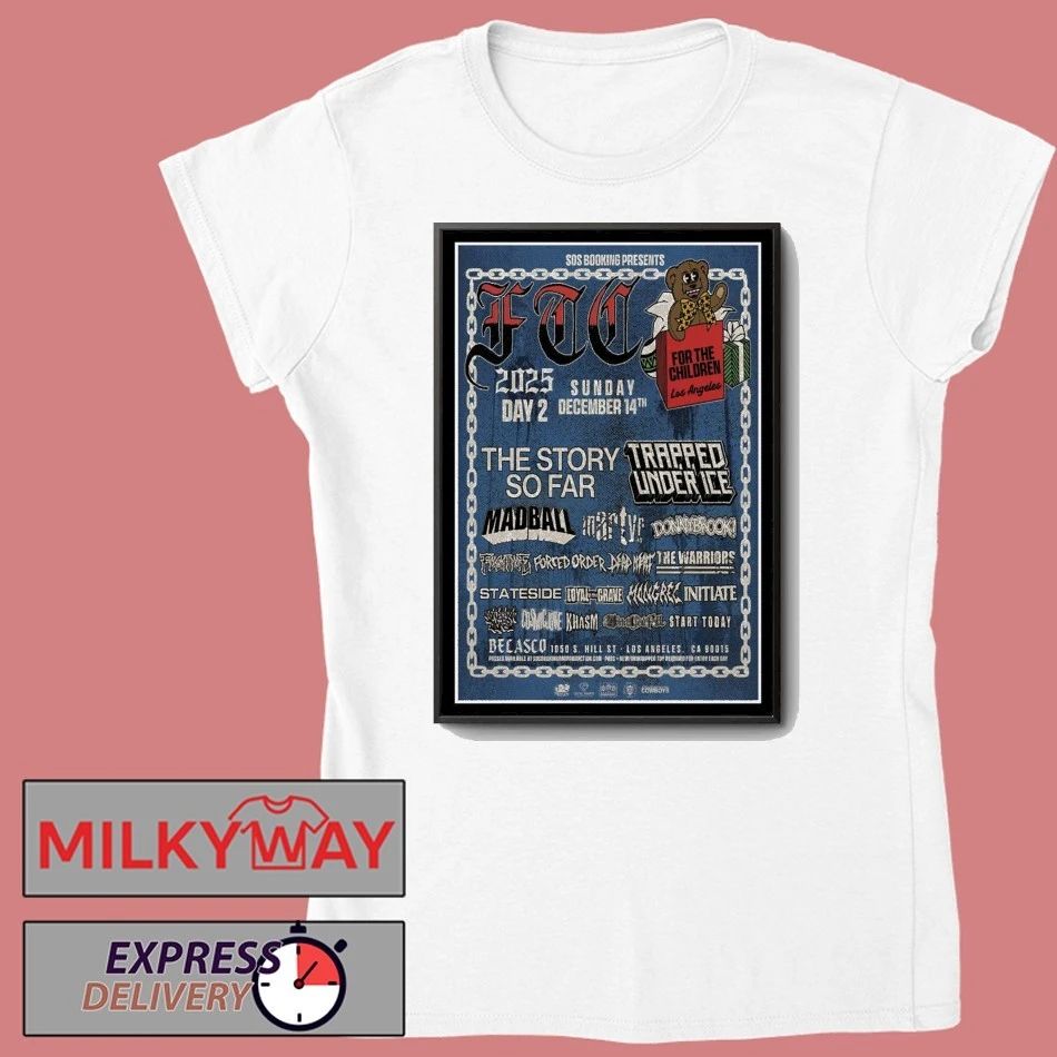 For The Children Los Angeles, California Poster shirt