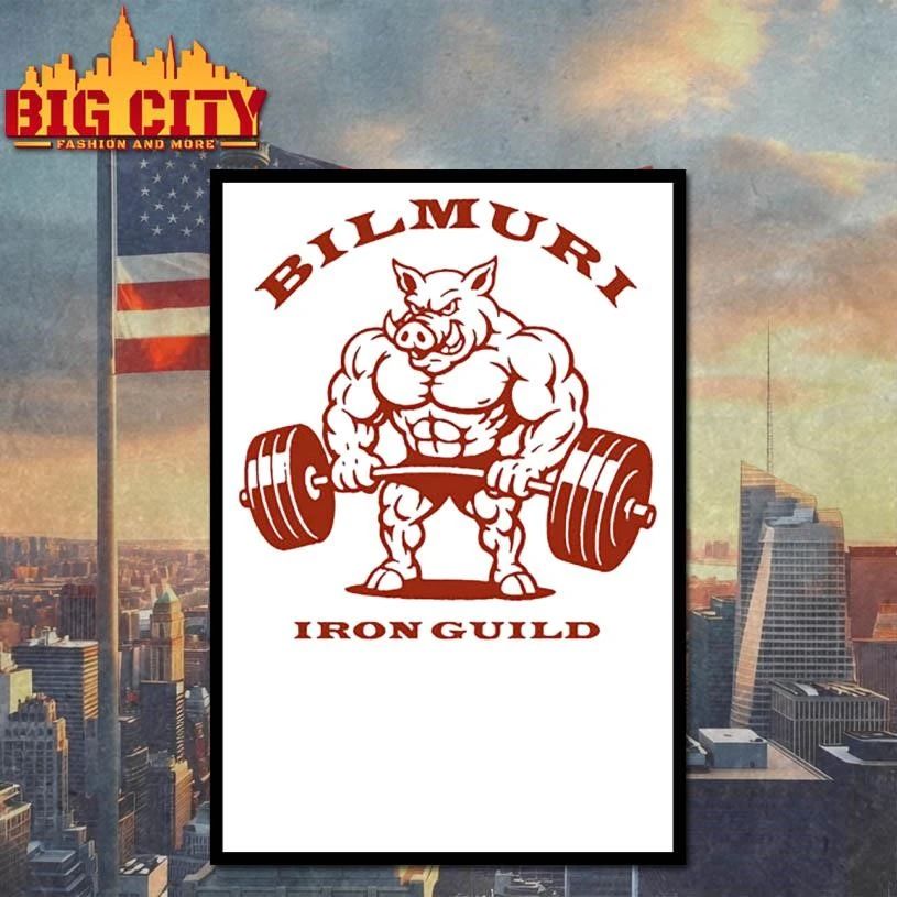 Bilmuri Iron Guild Band Lift Weights 2026 Shirt