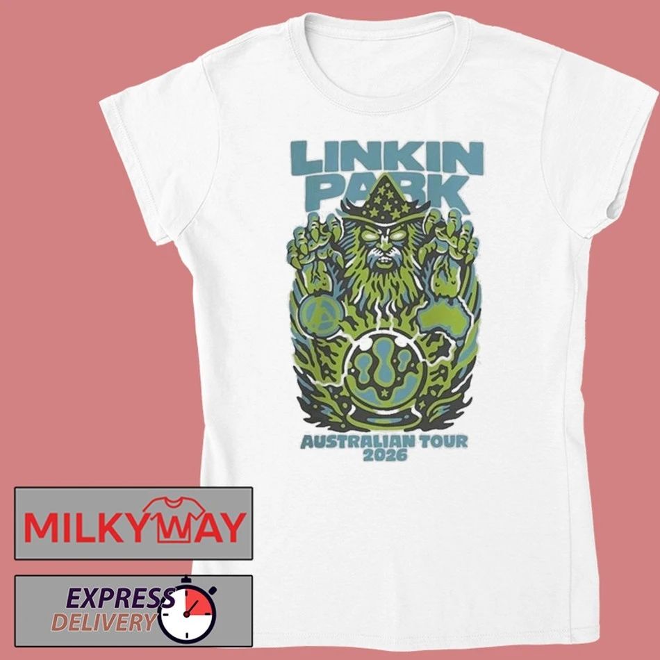 Linkin Park Sindy AUS NZ Wizard Australia From Zero Tour 2026 Merchandise shirt