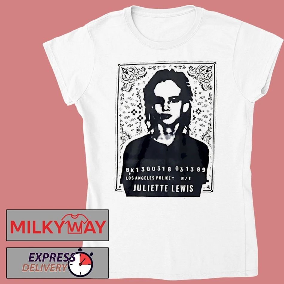 Juliette Lewis Mugshot Shirts