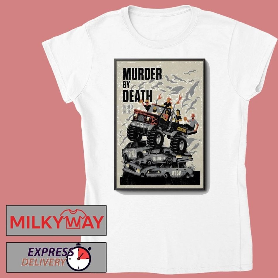 Murder By Death Salt Lake City UT, October 19 2025 Poster shirt