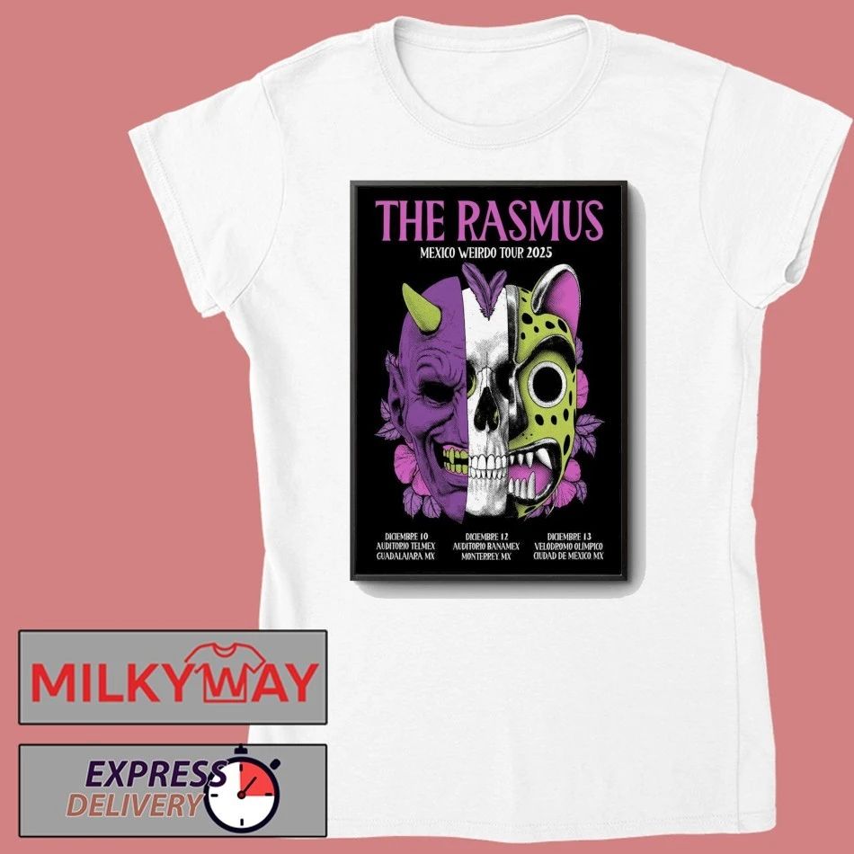 The Rasmus Guadalajara MX Dec 10 2025 Poster shirt