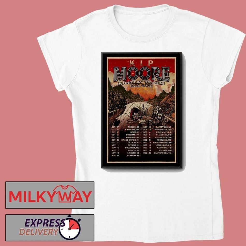 Kip Moore Fall Tour 2025 Poster shirt