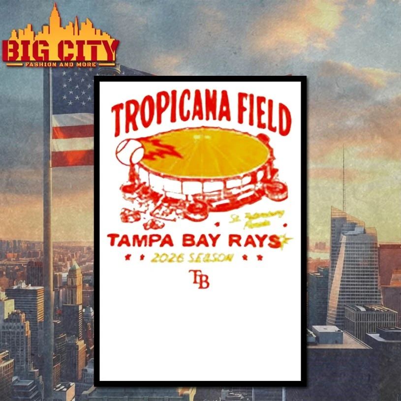TB Rays Tropicana Field Tour Giveaway 2026 T-shirt