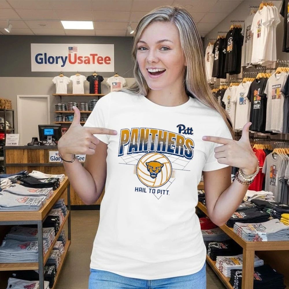 Pitt Panthers Volleyball Grid Hail To Pitt Shirt