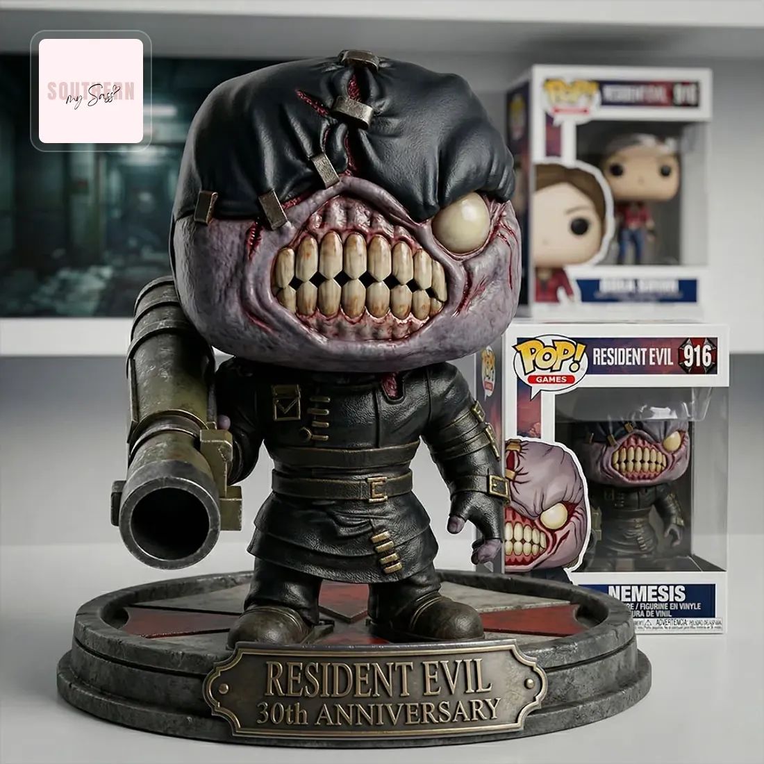 Resident Evil Nemesis 30th Anniversary Pop Figure Doll