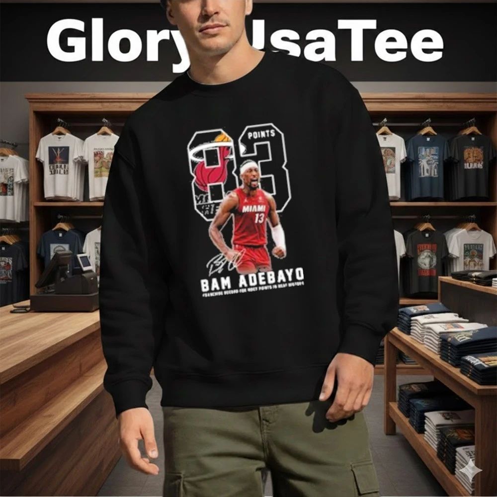 Bam Adebayo 83 Points Shirt