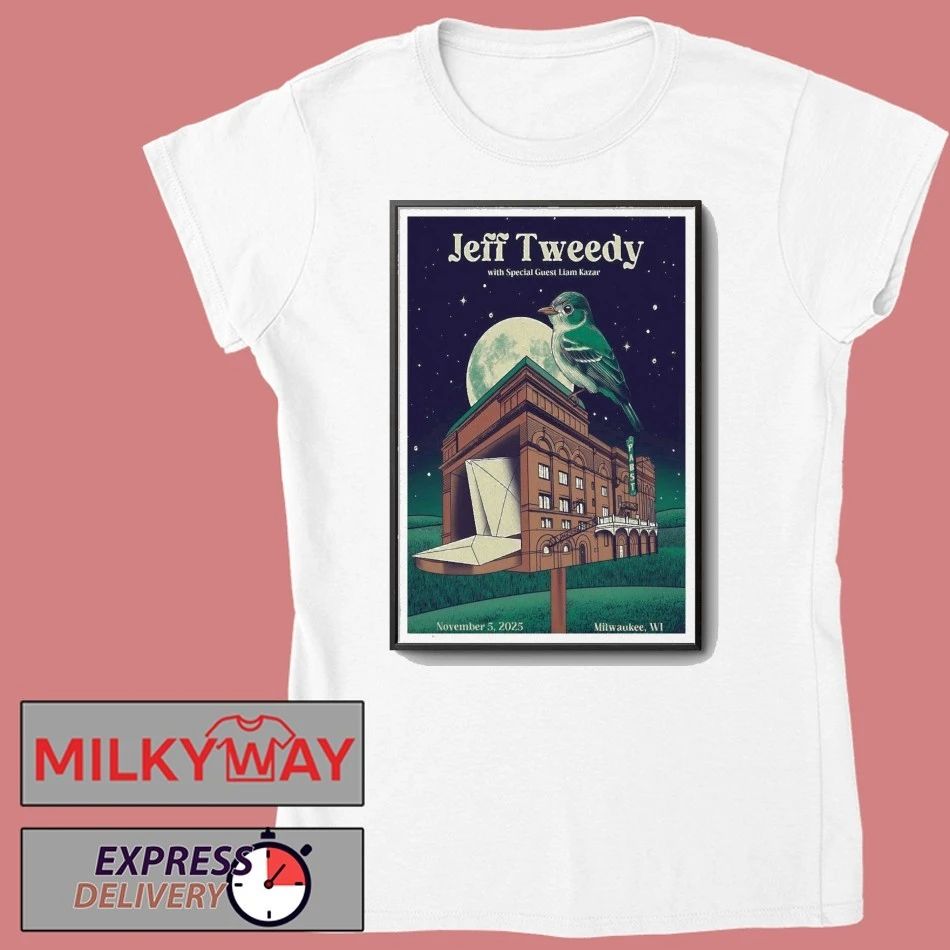 Jeff Tweedy Event The Pabst Theater Milwaukee 2025 Poster shirt