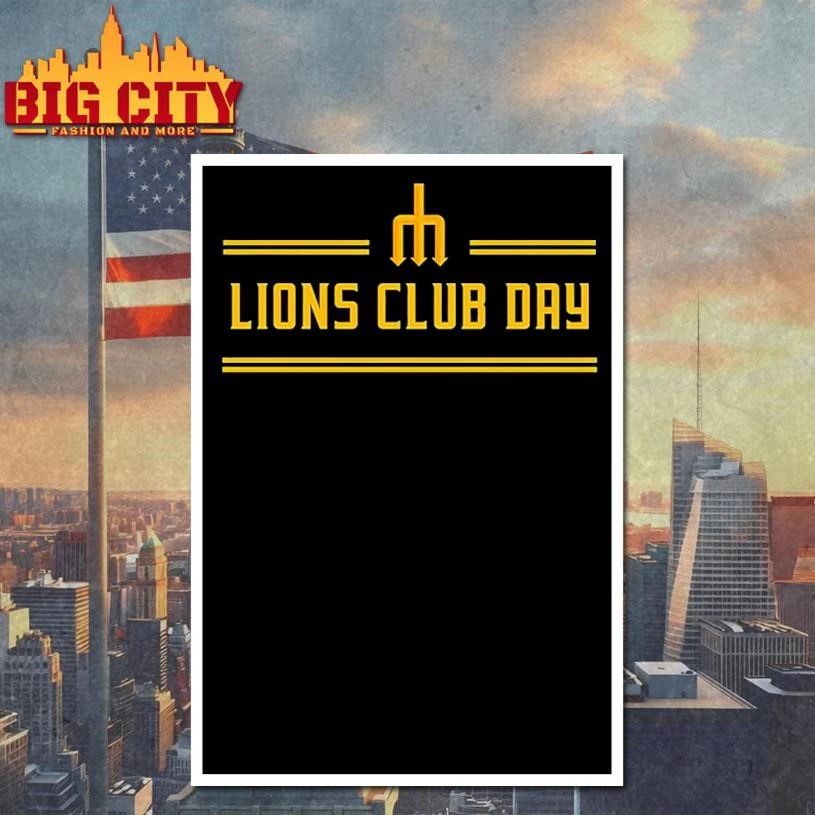 Lions Club Day Trident Shirt