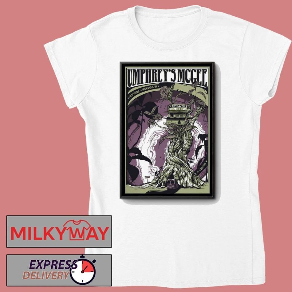 Umphrey’s McGee First Avenue In Minneapolis MN Jan 24 2026 Poster shirt