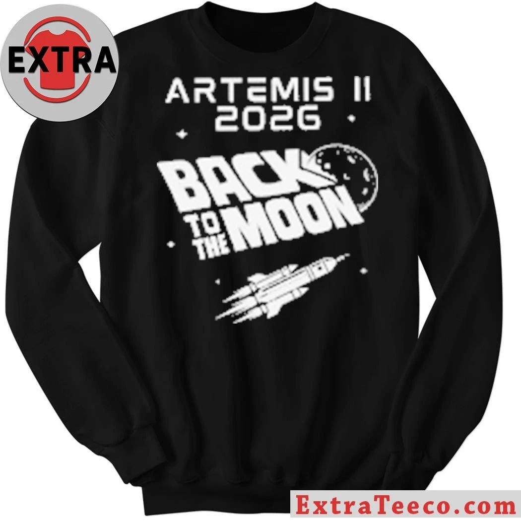 Artemis II 2026 Back to the Moon T-Shirt