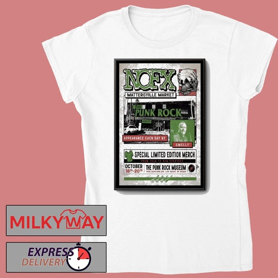 NOFX Las Vegas NV Tour 2025 Poster shirt
